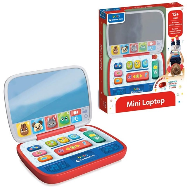 BABY CLEMENTONI - MINI LAPTOP , Computer Educativo